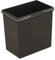 ARREGUI CBZ00684 Seau en plastique pour Poubelle de Recyclage | 23 L | Compatible avec Poubelle de Cuisine Basic, Top, Round, Ecoclas, Ecoclas Plus | Avec poignée en métal | noir