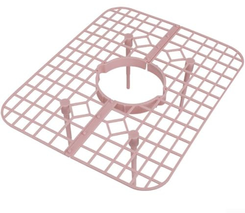 Set of 10 Strawberry Cultivation Pallet Racks Featuring Drainage System and Three Dimensional Layout (Pink)