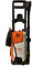 Stihl RE 90 Pressure Washer, 10-100BAR, 520L/H, Weight 9.6 kg, Set for Spraying and Rotary Nozzle and Flat. with Hose Length 6 m
