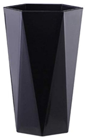 Benoon Couleur Unie Style Nordique Brosse à Dents en Plastique Gobelet Maison Salle De Bain Tasse à Dents Porte-Brosse à Dents Noir S S