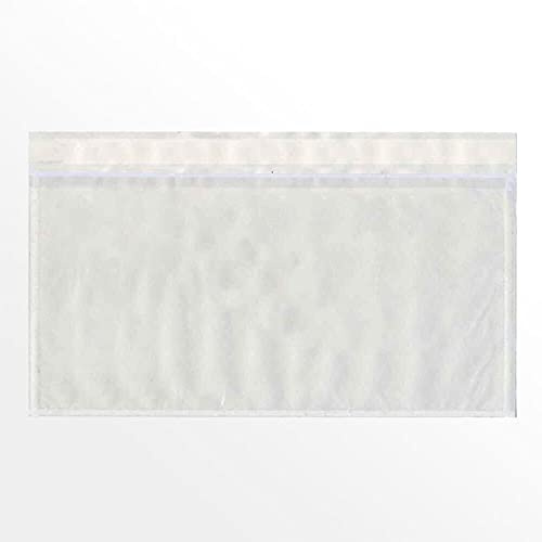 250 Stück Lieferscheintaschen/Dokumententaschen Begleitpapiertaschen Transparent DIN Lang