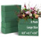HOXHA 8 Pack Floral Foam Blocks for Fresh and Artificial Flowers, Wet Green Florist Bricks Arrangement Supplies for Crafts Wedding Decoration, 8.9 L x 4.1 W x 2.6 H