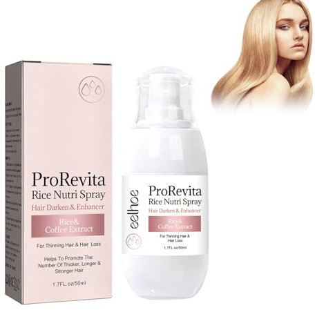 Spray Per Crescita dei Capelli, Spray per Il Cuoio Capelluto per la Perdita dei Capelli, Siero Naturale Anti Caduta Capelli, Accelera la Ricrescita, Aiuta A Prevenire La Perdita Di Capelli