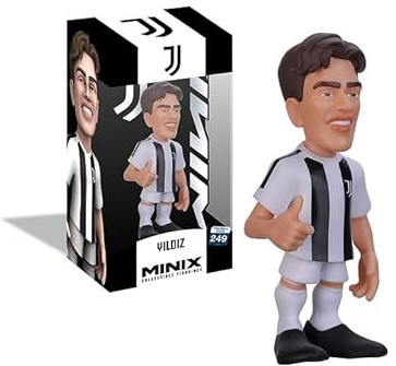 MINIX - Stelle del Calcio #249 - Juventus - Kenan Yildiz - Figurina da Collezione 12 cm