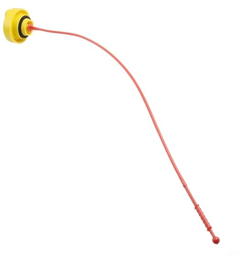 Glomc Asta livello olio motore, con tappo, filettatura 32 mm, per Renault Espace/Scenic/Clio MK3 2004-2016, indicatore livello olio per manutenzione ordinaria