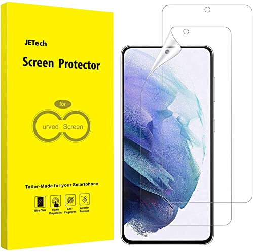 JETech TPU Protection d'Écran pour Samsung Galaxy S21, Lot de 2