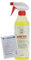 DEWEPRO Set: SANIT Kaminglasreiniger 500ml - Kraftvoll gegen Ruß, Fett & eingebrannte Rückstände – Starke Lösekraft für Kachelöfen, Kaminglas & Grillroste