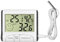 Miratic Estación Meteorológica con Medición de Temperatura Exterior Mediante Sensor en el Cable Estacion Meteorologica Interior Exterior Color Blanco