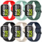 WindRen 6 Stück Armband Kompatibel mit Xiaomi Redmi Watch 5/Xiaomi Smart Band 9 Pro,Weiches Silikon Sport Ersatz Armbänder Kompatibel mit Xiaomi Redmi Watch 4/Xiaomi Smart Band 8 Pro Herren Damen
