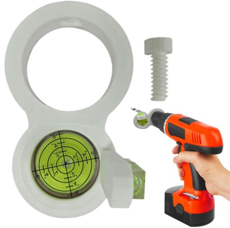 Livella Da Trapano | Livellatore Assistente Per Trapano Elettrico - Accessorio Di Livella A Bolla Di Precisione,Per Decorazione Murale Cornici Foto Riparazioni Domestiche Costruzione Armadi