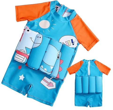 Flotadores De Natación para Niños: Zapatillas De Deporte Livianas, Soporte para Piernas De Eva De Capas, Diseño De Flotación Confiable | Creativos Duraderos, Diseño Moderno, Piscina, Playa, Ayud