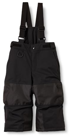 Amazon Essentials Pantalons de Ski et de Neige Mixte Enfante, Noir, 6-7 Ans