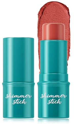 Vawolecy Contour Stick, nuances avec surligneur et poudre bronzante et fard à joues crème fard à joues surligneur stylo bronzant, maquillage illuminateur de visage lisse et durable