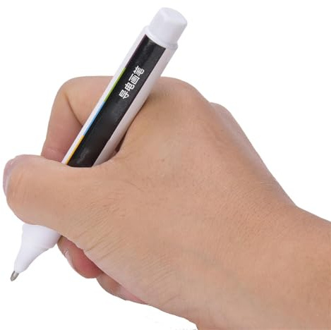 Stylo à Encre Conductrice pour la Réparation de Circuits Imprimés – Poudre de Métallique – Idéal pour la Peinture Conductrice électronique – Convient pour les Cartes électroniques