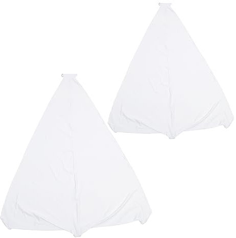 Parliky 2piezas Soporte De Altavoz Funda Ajustable Oculta Cables Mantén Escenario Ordenado Fácil De Instalar y Desmontar Para Amantes