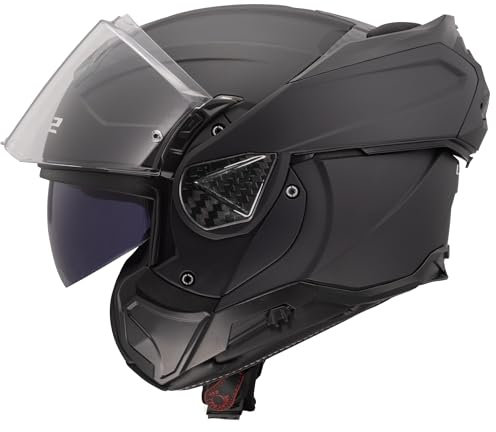LS2, Casco Moto Modulare ADVANT II SOLID Matt Black, XL