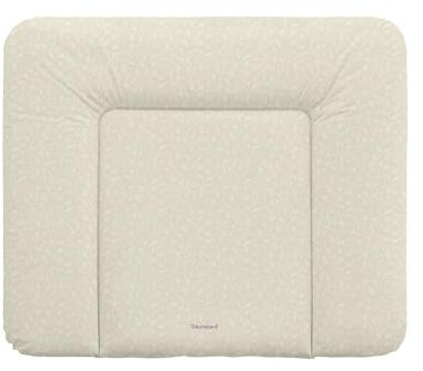 TRÄUMELAND - Wickelauflage Garden | Wasserabweisende und abwischbare Wickelauflage mit floralem Design | Wickeltischauflage ausThermo-Vlies und phtalatfreie PVC. 75x85 cm