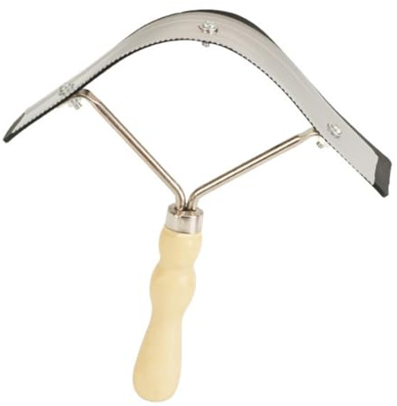 CLISPEED Kratzfeste Pferdebürste mit Holzgriff und Gezahntem Edelstahlkamm Ergonomisches Putzzeug für Pferde und Kühe zur Fellpflege im Stall