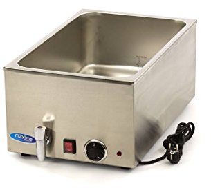 Baño María con grifo excl. 1/1 GNSet Eléctrico - Acero inoxidable - Profesional - Mantener los alimentos calientes