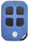 Lively - Telecomando Cancello Universali Impermeabile 433/433,92 Mhz con 4 Tasti Indipendenti Compatibile Codici Fissi Batteria Lunga Durata Inclusa (Blue Light Sky)