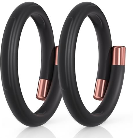 BuggyBands 2 Pack Stylish Mosquito Bracelets - DEET-Free Bug Bracelets for Kids & Adults, Individually Wrapped Adjustable Wristbands, Protection for Outdoor Activities