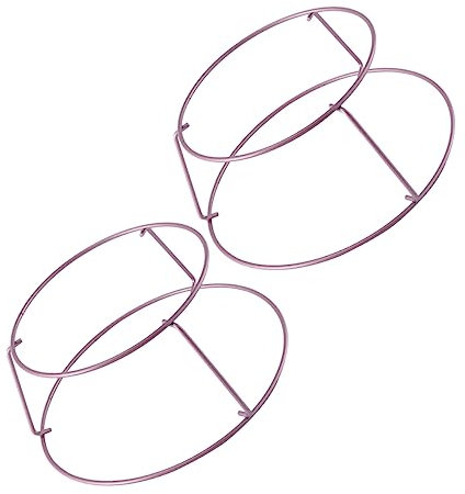 GRIRIW 2Pezzi Supporto da Cucina Antiaderente per Pane Rack di Raffreddamento per Forniture da Forno e Cottura Utile per Torte e Biscotti