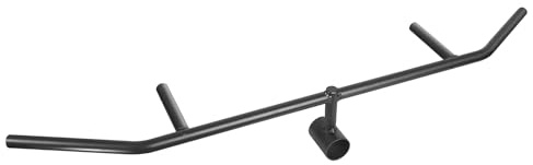 Luwint T Bar Row Handle, Solid Steel Multi-Grip Landmine Attachment for 2 Inch Olympic Bars, Wide & Close Grip Positions for Home Gym, Deadlift, Row, Viking Press