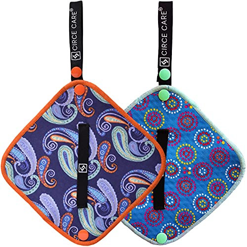 CIRCE CARE Uriniertuch: Silber infundiertes Uriniertuch für Frauen, die im Freien pinkeln, Wiederverwendbare saugfähige Tücher, Öko-Alt auf Toilettenpapier, Weibliches Urinieren für Camping, Wandern