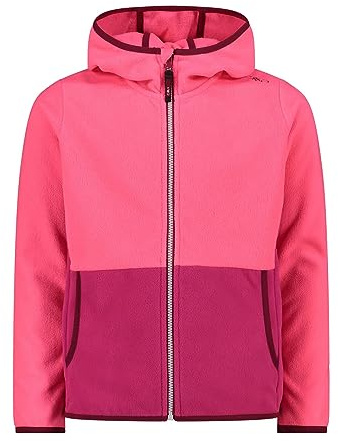 CMP Giacca Kid G con Cappuccio Fisso Unisex - Bambini e Ragazzi, Gloss, 104