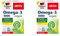 Doppelherz Omega-3 1000 vegan - Hochdosierte Omega-3-Fettsäuren EPA & DHA aus pflanzlichem Algenöl - 60 kleine & vegane Kapseln (Packung mit 2)