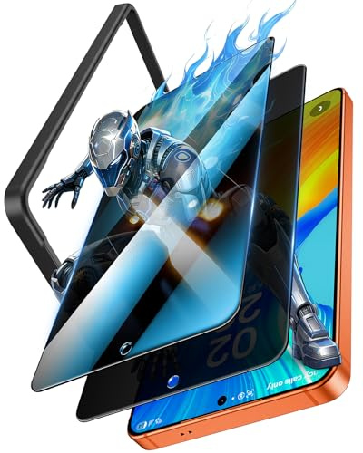 LK 2 Pezzi Privacy Vetro Temperato per Samsung Galaxy S26, Anti-Spy Vetro per Samsung S26, Durezza 9H, Anti Graffio, Senza Bolle, Antiolio, HD Schermo Pellicola, Con Strumenti di Installazione