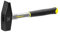 Stanley STHT0-51910 Schlosserhammer Fiberglas 1,000 g (Länge 295 mm, polierter Kopf) schwarz