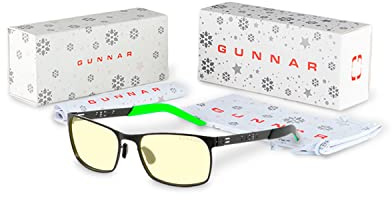 Gunnar Gaming- und Computerbrille - Razer FPS Holiday Bundle - Blaulichtfilter Brille, Premium Blaufilter, UV-Schutz,