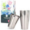 Edelstahl Boston Shaker: 2-teilig Set: 550ml&850ml Profi Cocktail Shaker von Homekeros