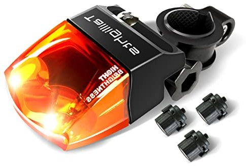 SYSAI No Battery Bike Taillight, Energy Harvesting Dynamo Lighting System, Waterproof Dustproof