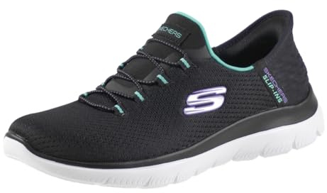 Skechers Mädchen Sport Dynamight Durchbruch-Sneaker, BKTQ, 24.5 cm
