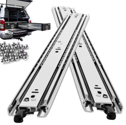 VAGUDE med lås Kraftiga lådskåpskåpor Full förlängning sidomontering 36 41 46 51 56 61 66 71 76 81 86 91 102 cm 68 kg Metall Klädskåp Kabin Skåpskåpor Spår Spårvagn 1 par (med lås, 71 cm)