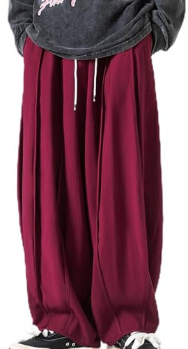 Generisch Tai-Chi-Hosen Komfortabel Atmungsaktiv Tai Chi Kung Fu Hose Lässig und Weich Tai Chi Hose für Herren und Damen Kampfsporthose Kung-Fu-Hose Yoga-Laterne Jogginghose,02,L