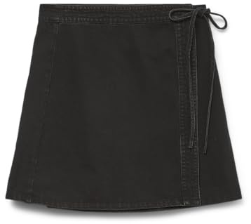VERO MODA Vmliza Mr GA Noos Short en Denim pour Femme, Jean Noir, XS