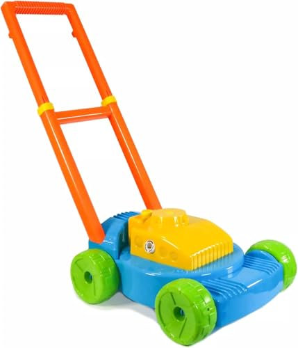 DIOXSTAR Auto Bubble Mower Toy, Vibrant Colors And Realistic Design, Developing Motor Skills And Coordination, Extra Layer Of Fun To Outdoor Playtime