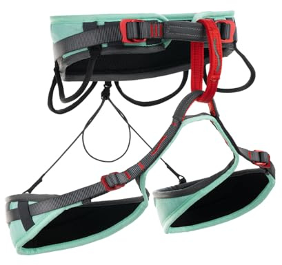 FIXE - Arnés EXPLORA para Escalada y Alpinismo, Ajuste Regulable Fit Webbing®, Hebillas de Aluminio, Dual Webbing para Máxima Comodidad, Ligero y Versátil, Certificación EN12277, UIAA 106 y Talla S-M