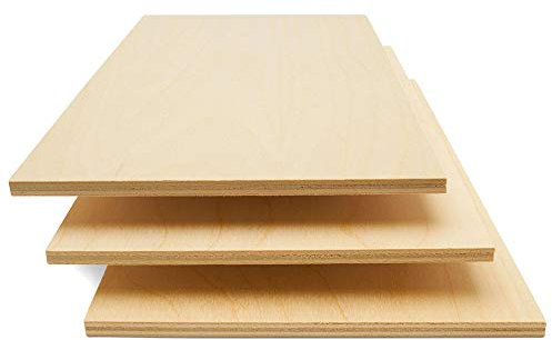 5 mm 1/4 x 12 X 24 premium Báltico de madera contrachapada de abedul – B/BB Grado – Soporte de hojas de pájaros carpinteros
