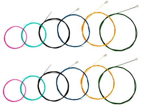 SM SunniMix 2 Sets of Classical Guitar Strings Set-colored
