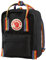 Fjällräven Kånken Mini Black - Rainbow Pattern