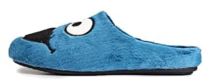 MARPEN SLIPPERS, Pantuflas de invierno de felpa azul monstruo para niños o niñas