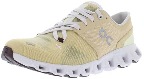 On On Damen Laufschuhe Cloud X3, Savannah/Frost, 6.5