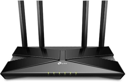 TP-Link AX1800 Dual-Band Wi-Fi 6 VDSL/ADSL Router Modem 350Mbps Super VDSL, 8K Streaming, EasyMesh für das ganze Haus, einfache Einrichtung und Verwendung, VoIP-Unterstützung, App-Steuerung