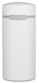 Mepal Stora Lot de 3 boîtes de rangement pour capsules de café avec levier intégré Blanc Ø 8 x 17,5 cm