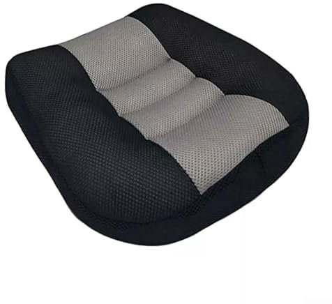 MeevrgR Auto-Sitzerhöhung, 12 x 40 x 40 cm, hohe Rückenlehne, mit Polsterung aus Polyester und PP-Baumwolle, sicher und bequem für Kinder