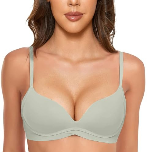 Dirndl Soutien-gorge push-up pour femme - Léger - Pour la fête de la bière - Demi-coque sexy - Balconette classique - Lingerie - Dos nu - Soutien-gorge pour femme, Vert A4., XL